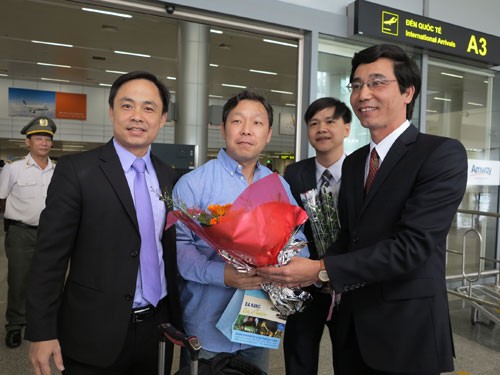 First foreign tourists visit Da Nang - ảnh 1